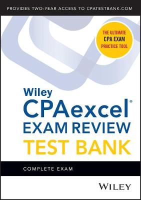 Book cover for Wiley CPAexcel Exam Review 2021 Test Bank