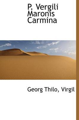 Book cover for P. Vergili Maronis Carmina