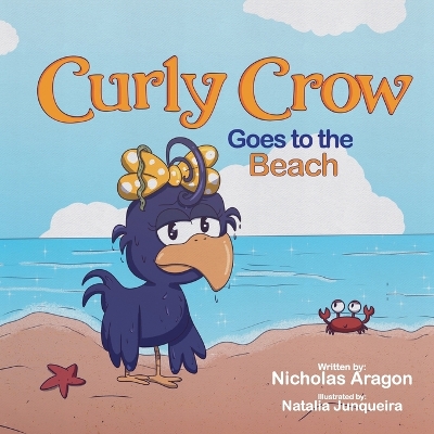 Book cover for Curly Crow Goes to the Beach