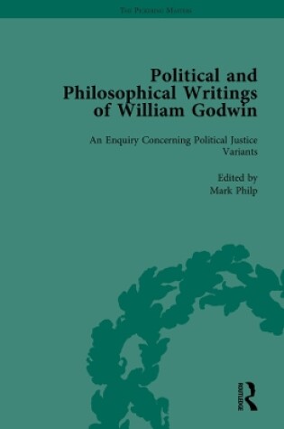 Cover of The Political and Philosophical Writings of William Godwin vol 4