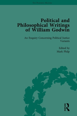 Book cover for The Political and Philosophical Writings of William Godwin vol 4