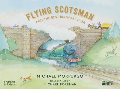 Book cover for Flying Scotsman and the Best Birthday Ever