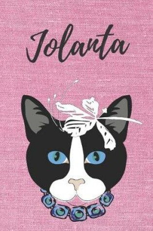 Cover of personalisiertes Notizbuch Katze / Notizheft / Journal / Malbuch / Tagebuch / Kritzelbuch / DIN A5 / Geschenk Jolanta