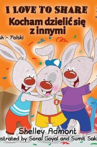 Cover of I Love to Share (Polish book for kids)