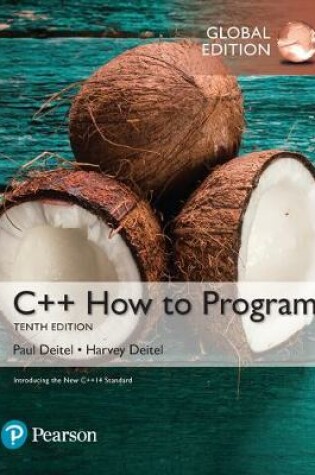 Cover of C++ How to Program, Global Edition -- MyLab Programming with Pearson eText