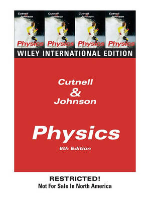 Book cover for Physics 6e (Wie)