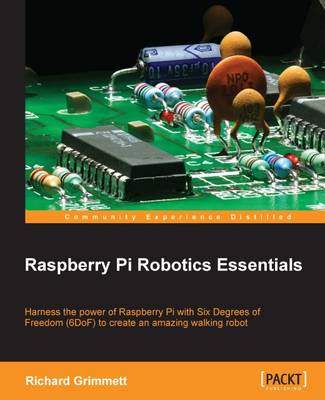 Book cover for Raspberry Pi Robotics Essentials