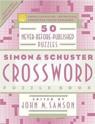 Book cover for S&S Crossword Puzzle Book 212