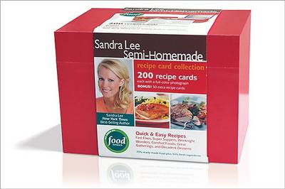 Book cover for Sandra Lee Semi-Homemade Recipe Card Collection