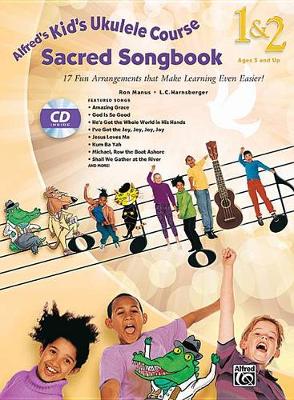 Book cover for Kids Uulele Sacred Songs 1&2