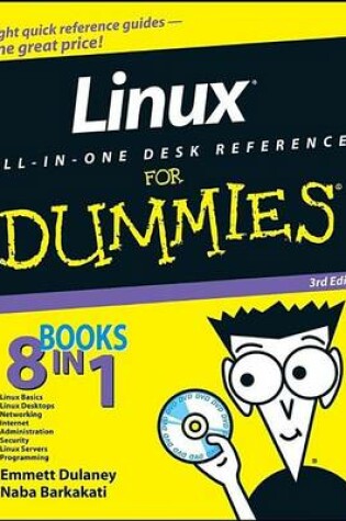 Cover of Linux All-In-One Desk Reference for Dummies