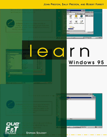 Book cover for Learn Windows 95