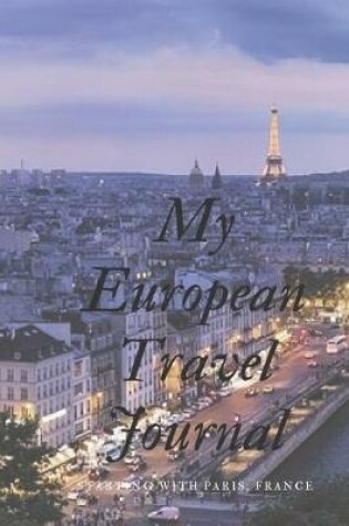 Cover of My European Travel Journal