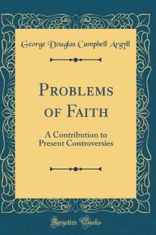 Cover of Problems of Faith