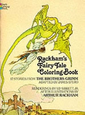 Book cover for Rackham'S Fairy Tale Colouring Book