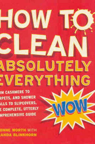 Cover of How to Clean Absolutely Everything