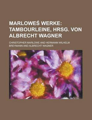Book cover for Marlowe Werke