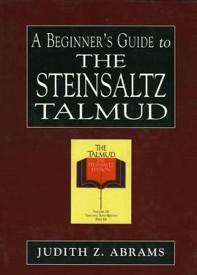 Book cover for A Beginner's Guide to the Steinsaltz Talmud