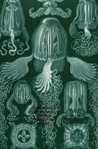 Cover of Ernst Haeckel Cubomedusae Jellyfish 100 Page Lined Journal