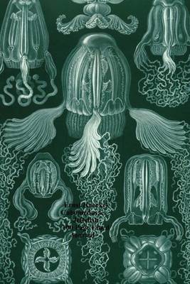 Book cover for Ernst Haeckel Cubomedusae Jellyfish 100 Page Lined Journal