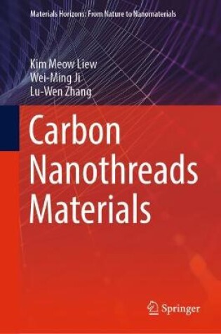 Cover of Carbon Nanothreads Materials