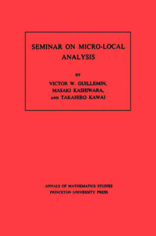 Cover of Seminar on Micro-Local Analysis. (AM-93)