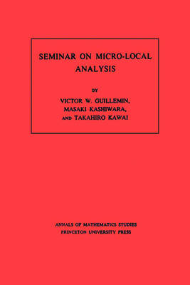 Cover of Seminar on Micro-Local Analysis. (AM-93)