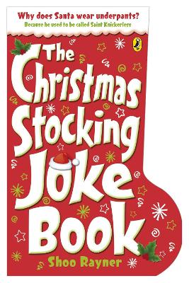 Book cover for The Christmas Stocking Joke Book