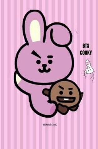 Cover of Kpop BTS BT21 COOKY Imaginary Muscles NoteBook For Boys And Girls
