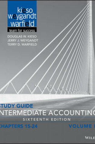 Cover of Study Guide Intermediate Accounting, Volume 2