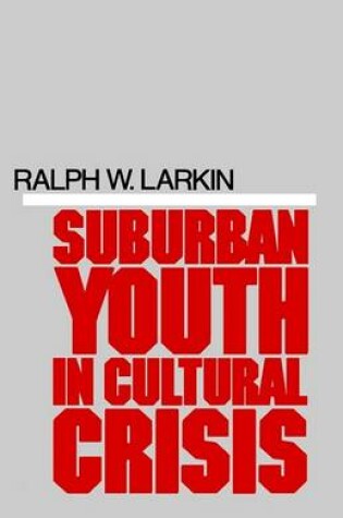 Cover of Suburban Youth in Cultural Crisis