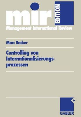 Book cover for Controlling von Internationalisierungs-prozessen