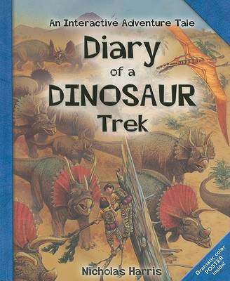 Book cover for Diary of a Dinosaur Trek