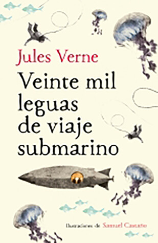Book cover for Veinte mil leguas de viaje submarino / Twenty Thousand Leagues Under the Sea