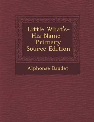 Book cover for Little What's-His-Name