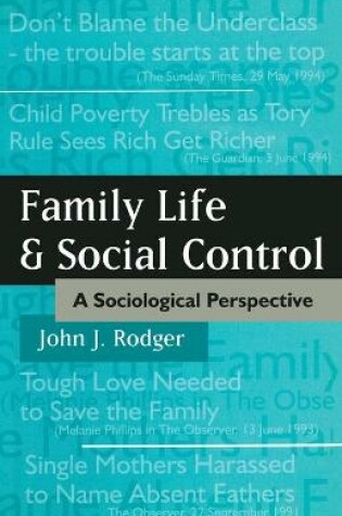 Cover of Family Life and Social Control