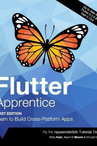 Cover of Flutter Apprentice (First Edition)