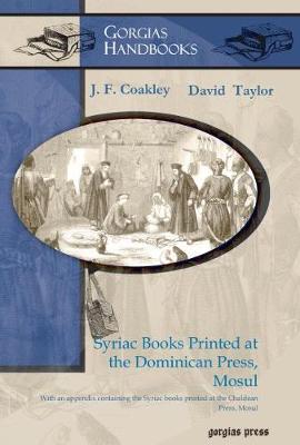 Book cover for Syriac Books Printed at the Dominican Press, Mosul