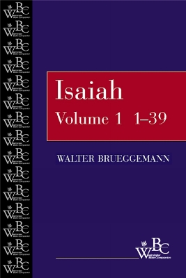 Book cover for Isaiah 1-39