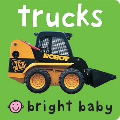 Book cover for Bright Baby Trucks -- Apple