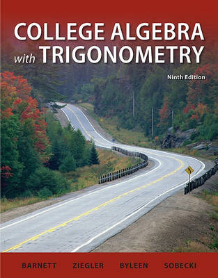 Book cover for Combo: College Algebra with Trigonometry with Student Solutions Manual