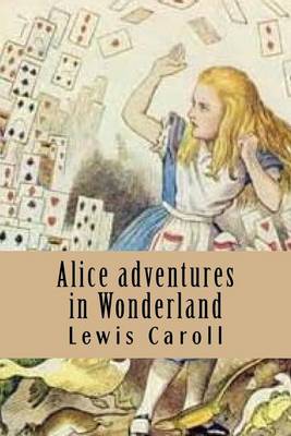 Book cover for Alice adventures in Wonderland