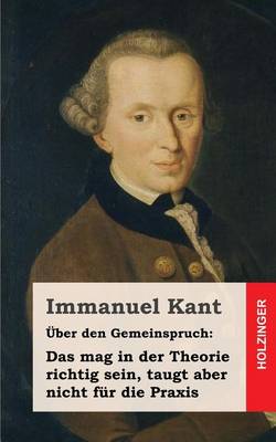 Book cover for UEber den Gemeinspruch