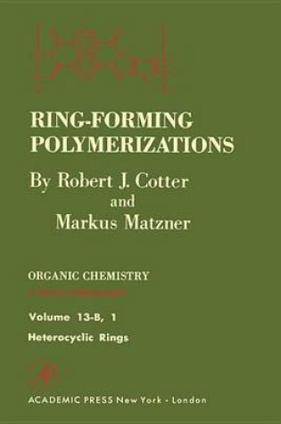 Cover of Ring-Forming Polymerizations PT B 1