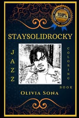 Book cover for StaySolidRocky Jazz Coloring Book