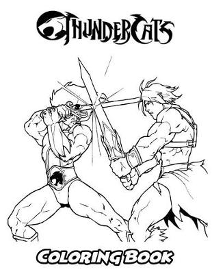 Book cover for ThunderCats Coloring Book