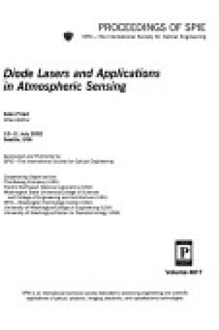 Cover of Diode Lasers and Applications In Atmospheric Sensing