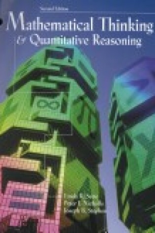 Cover of Mathematical Thinking and Quantitative Reasoning