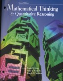 Book cover for Mathematical Thinking and Quantitative Reasoning