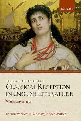 Book cover for The Oxford History of Classical Reception in English Literature